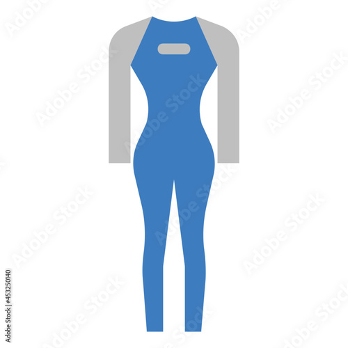 wetsuit flat icon