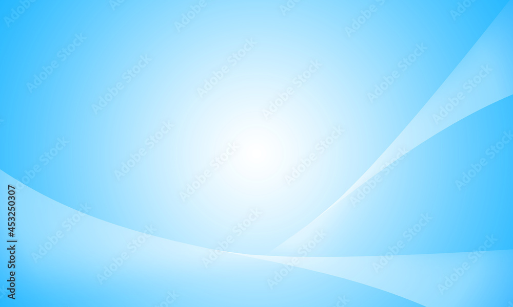 Soft light blue background with curve pattern graphics for illustration ...