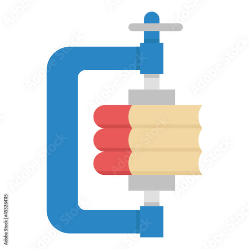 compressed flat icon