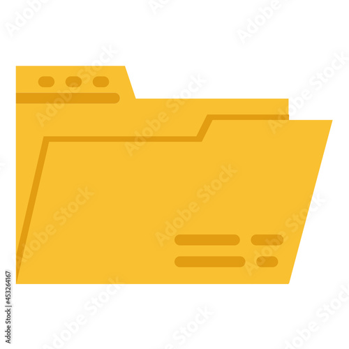 folder flat icon