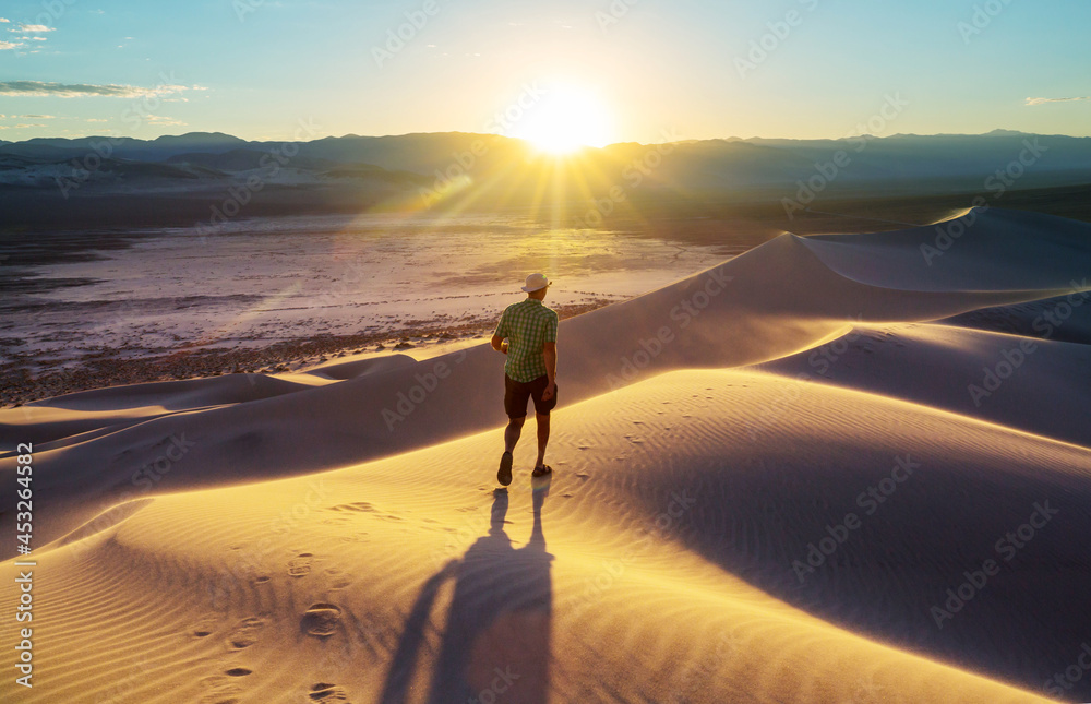 Hike in the desert