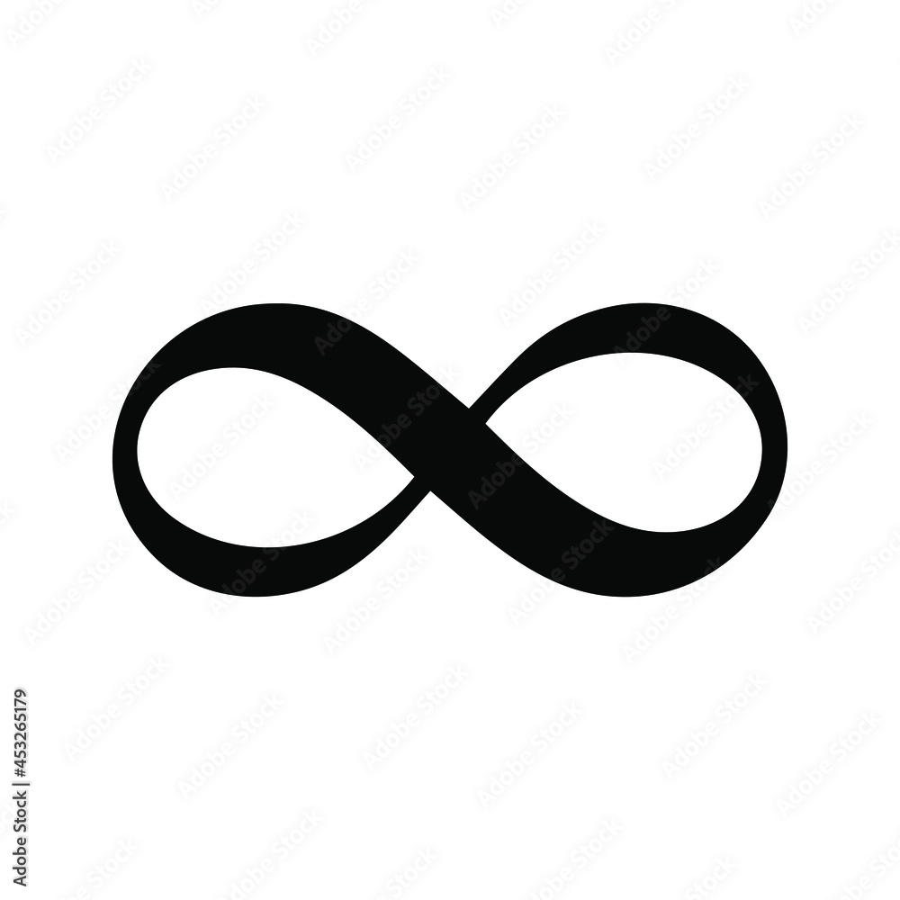 Infinity icon vector set. Mobius loop shape illustration sign collection. unlimited symbol. forever logo.
Infinity icon vector set. Mobius loop shape illustration sign collection. unlimited symbol. forever logo.