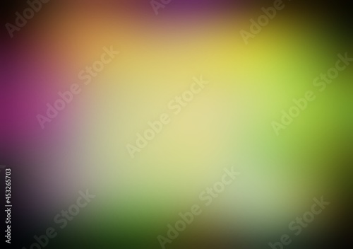 Summer nature blur background of green lilac spots formless pattern.