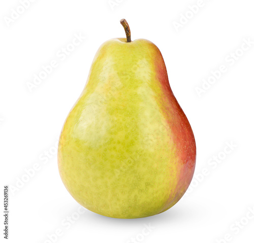 Ripe pears isolated  on white background