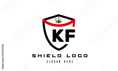 KF king shield latter logo vector Free Download KF king shield latter logo vector - GFXLoad