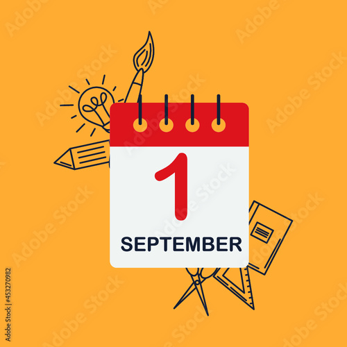 first day of september autumn calendar