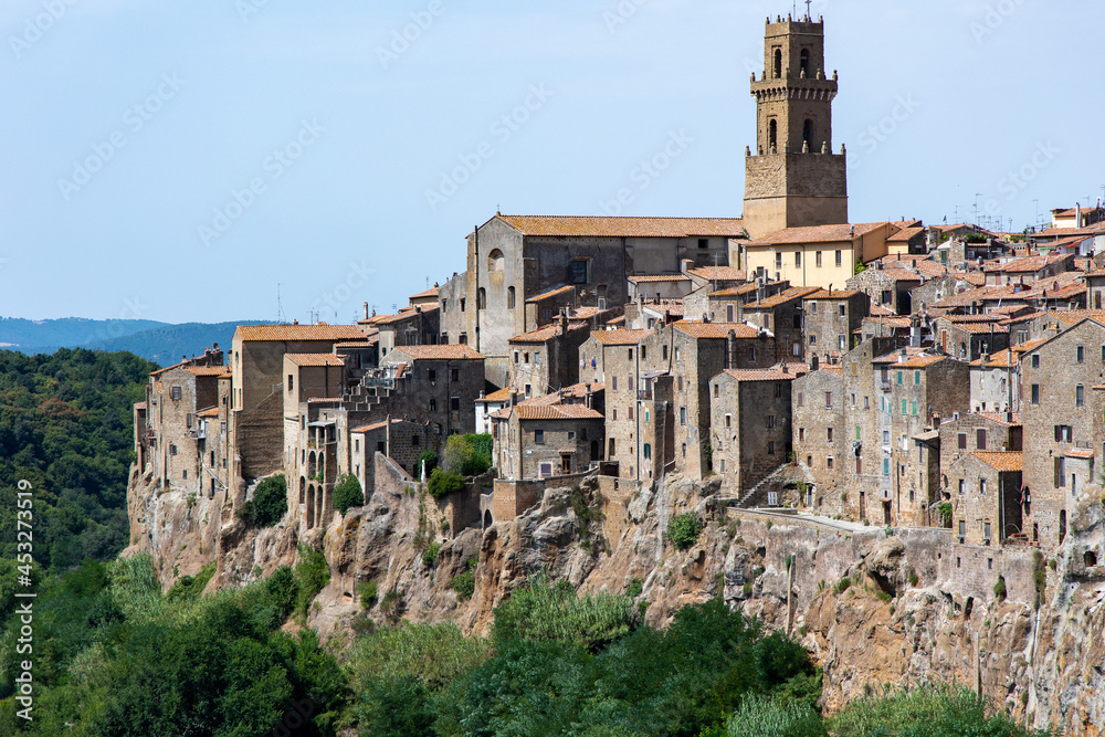 Pitigliano Tuscany Italy medieval village