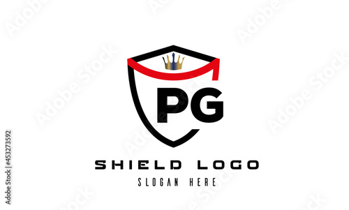 king shield PG latter logo 