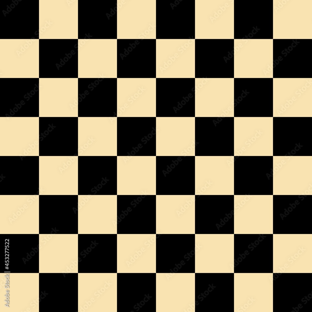 Black and cream checkerboard pattern background. Check pattern designs for decorating wallpaper. Vector background. Black and cream checkerboard pattern background. Check pattern designs for decorating wallpaper. Vector background.