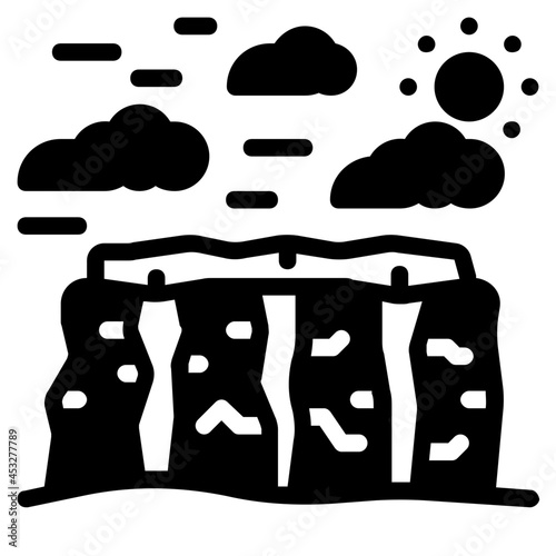 stonehenge glyph icon