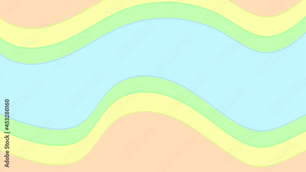 Pastel colour shape abstract background with blue green yellow and orange colors. can use for poster, banner, flyer, pamphlet, leaflet, brochure, catalog, web, website, site, card background Pastel colour shape abstract background with blue green yellow and orange colors. can use for poster, banner, flyer, pamphlet, leaflet, brochure, catalog, web, website, site, card background