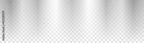 vector silver gradient background on transparent background 