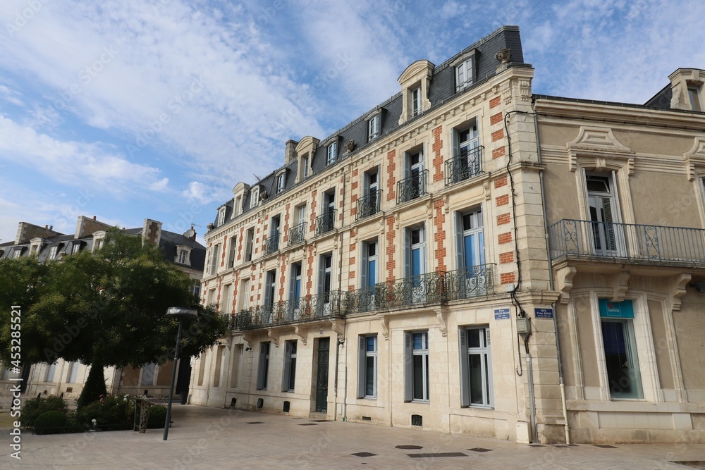 Le conseil departemental de la Vienne, ou Conseil General, vue de l'exterieur, ville de Poitiers, departement de la Vienne, France