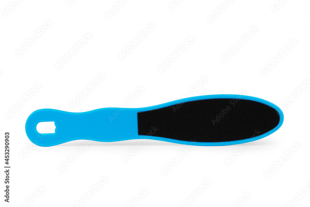 Foot file on white background Foot file on white background