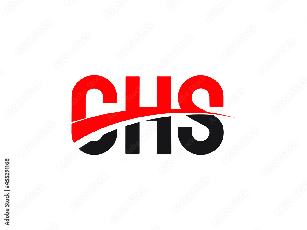 CHS Letter Initial Logo Design Vector Illustration CHS Letter Initial Logo Design Vector Illustration