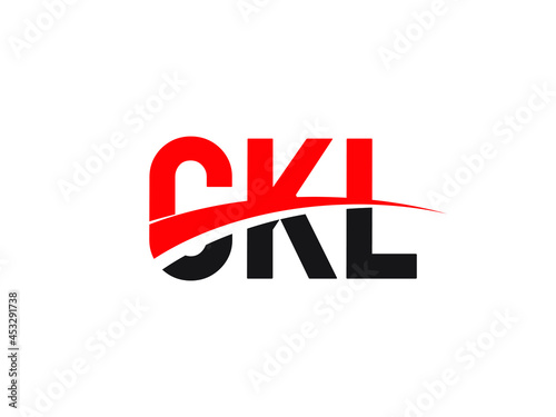 CKL Letter Initial Logo Design Vector Illustration photo