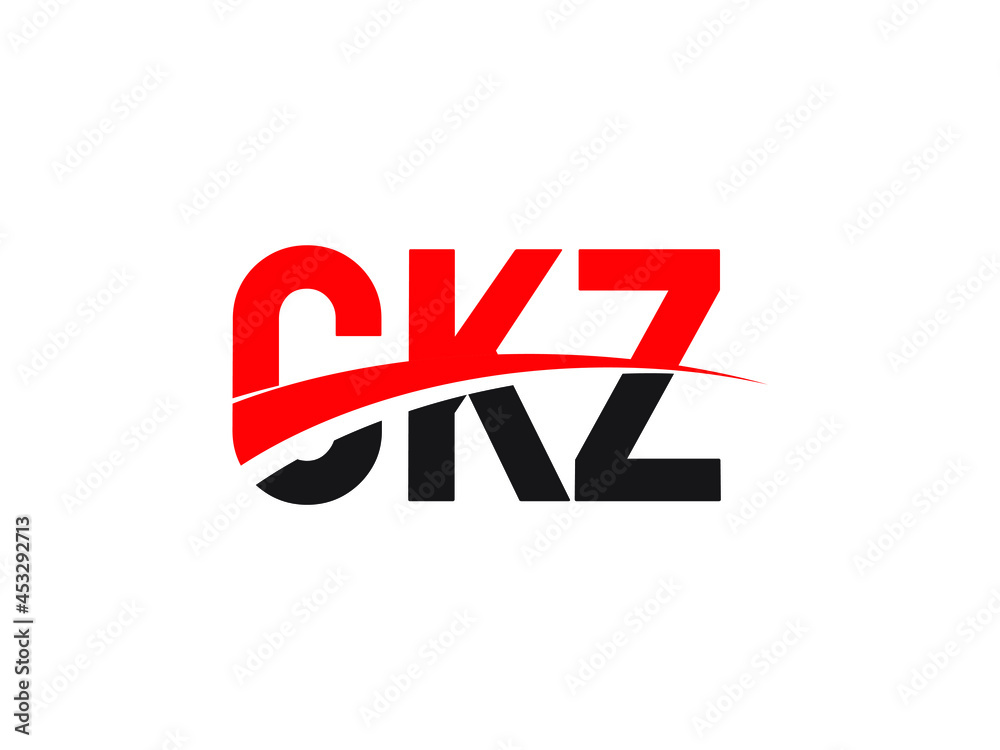 CKZ Letter Initial Logo Design Vector Illustration CKZ Letter Initial Logo Design Vector Illustration