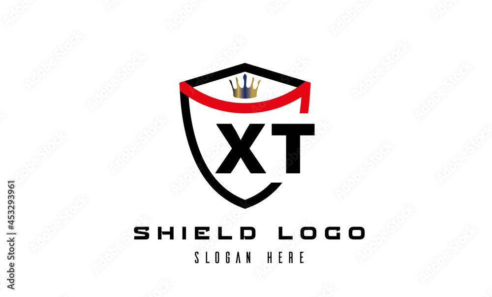 creative shield latter logo vector creative shield latter logo vector