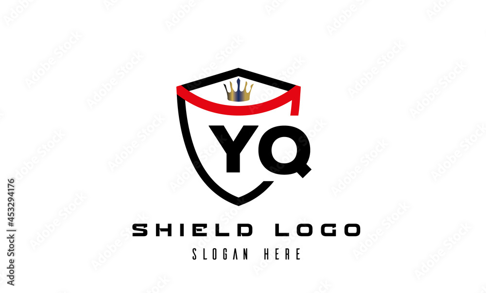 creative shield latter logo vector creative shield latter logo vector