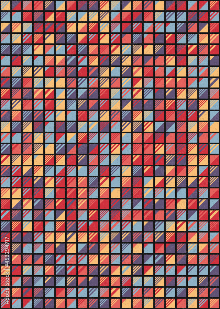 Abstract Geometric Pattern generative computational art illustration Abstract Geometric Pattern generative computational art illustration