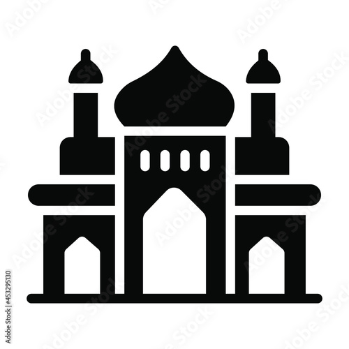 mosque icon,  real estate  web and mobile icon