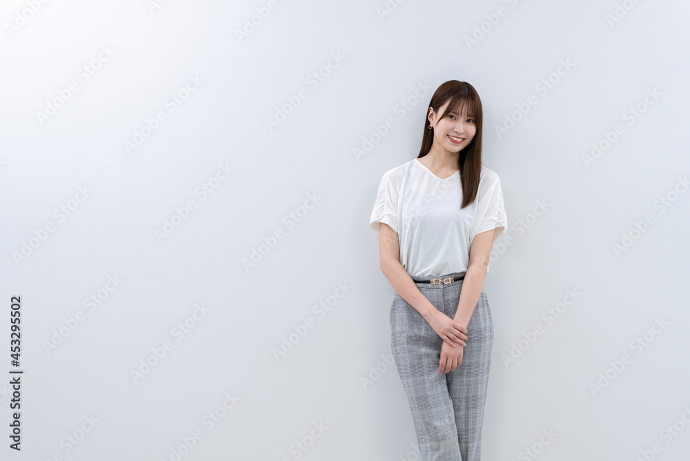 爽やかな女性 爽やかな女性
