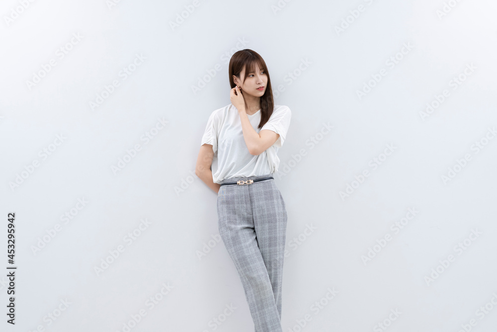 爽やかな女性 爽やかな女性