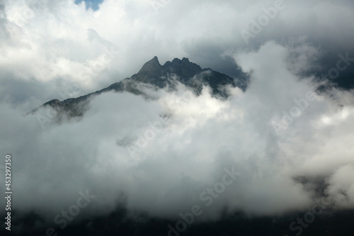 mountain with clouds © fotoXS