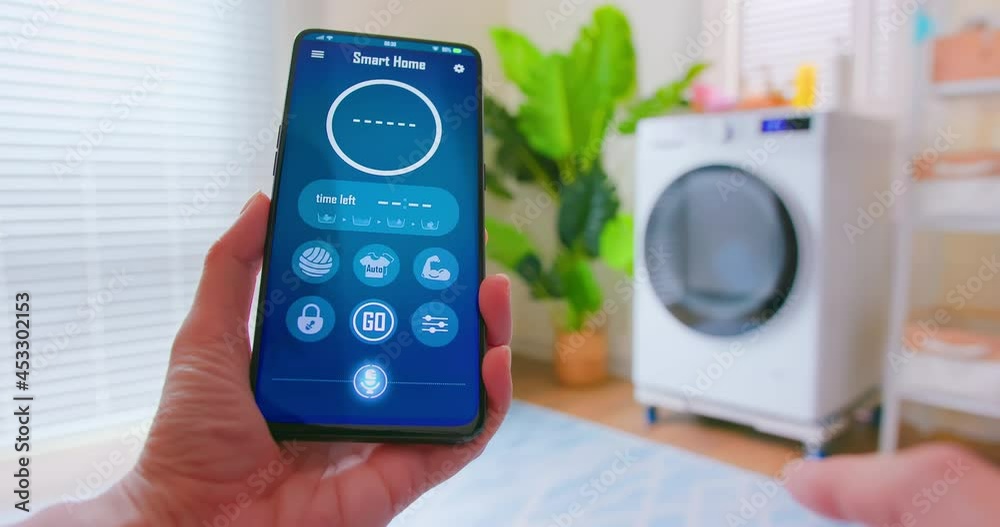 smart washing machine concept