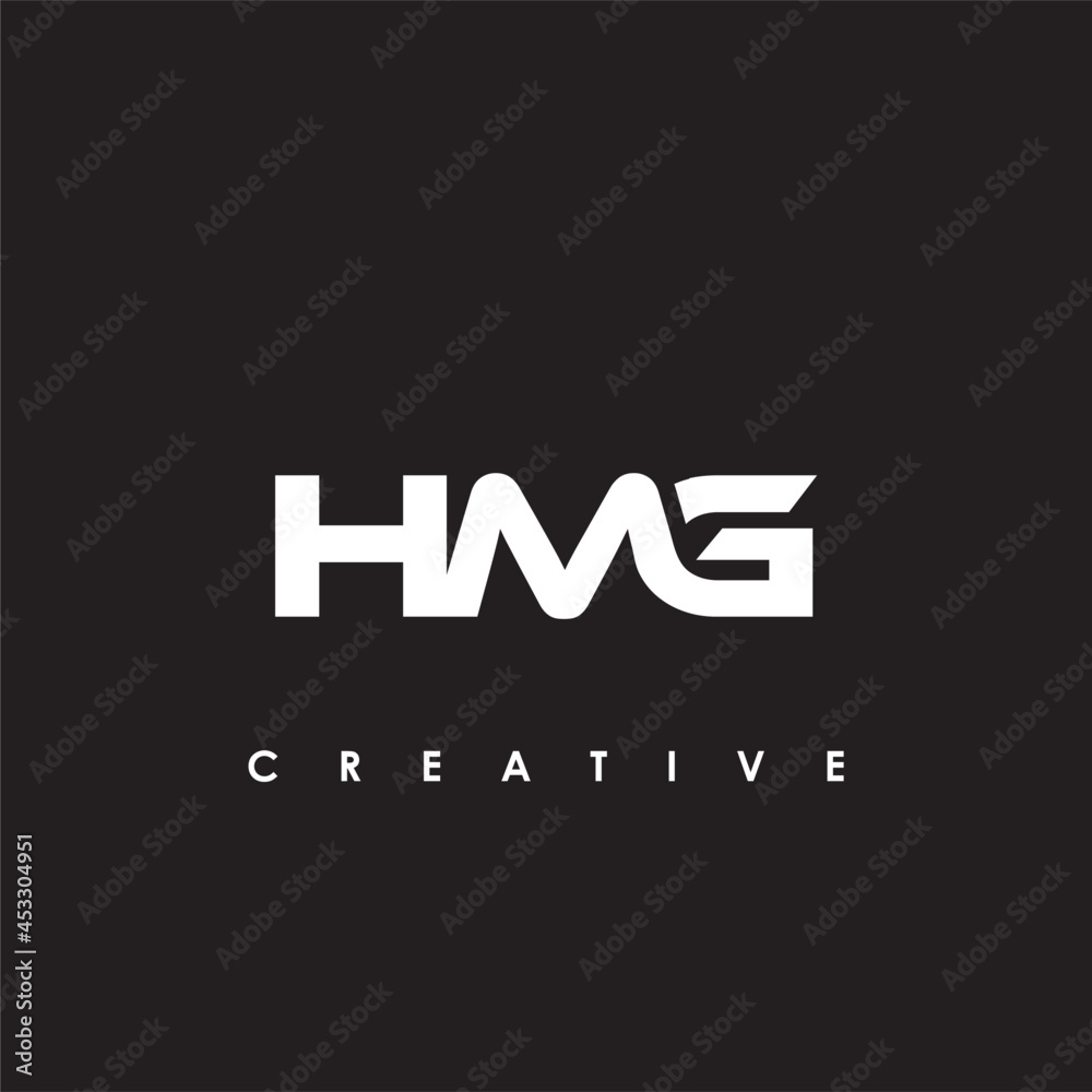 HMG Letter Initial Logo Design Template Vector Illustration HMG Letter Initial Logo Design Template Vector Illustration