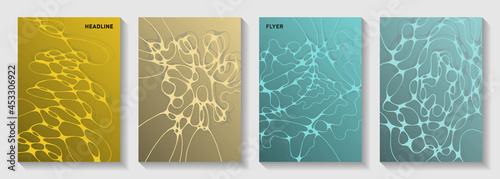 Artificial intelligence concept abstract vector