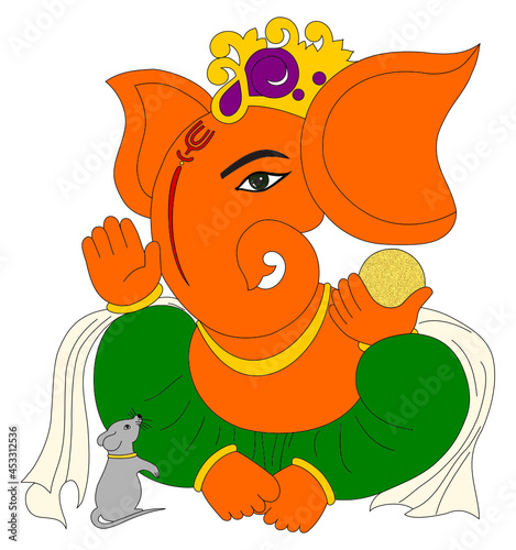 Indian God Ganesha