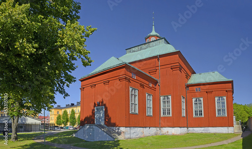 Admiralty Church (Amiralitetskyrkan), Ulrica Pia - Karlskrona is an outstanding example of a late-17th-century European planned naval city, Sweden, Unesco Heritage Site photo