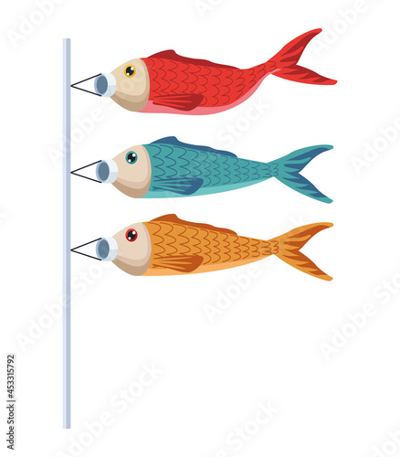 japanese fishes colors