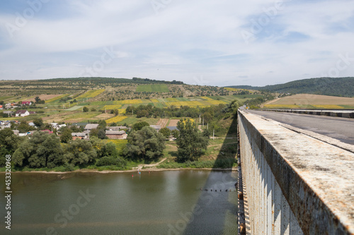 Wallpaper Mural bridge across the Dniester river Torontodigital.ca