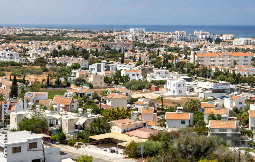 View of Protaras from the Church of the Prophet Elijah