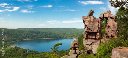Картината върху платно View from Devil's Doorway