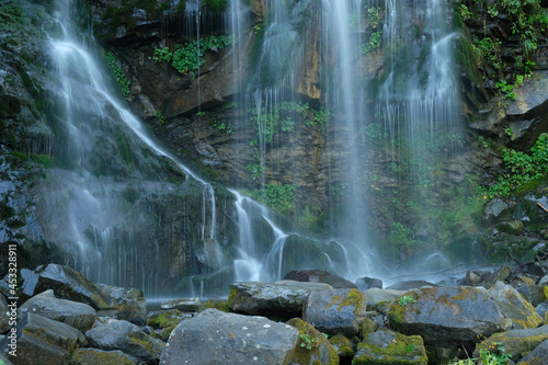 Dardagna waterfalls  in Emilia-Romagna  Italy