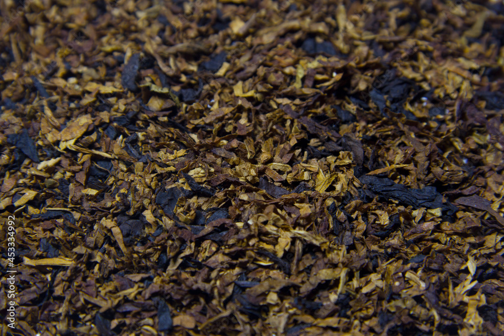 Sliced pipe tobacco texture for a pleasant shopping experience Sliced pipe tobacco texture for a pleasant shopping experience