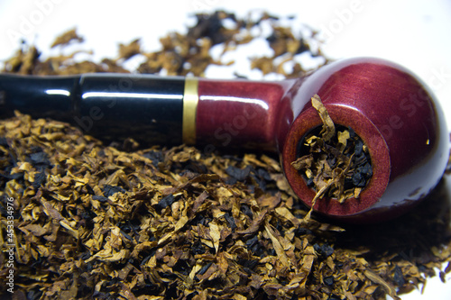 Pipe and tobacco photo