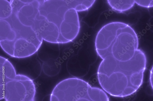 Obraz na plátně beautiful artistic huge amount of biological unicellulars cg texture background