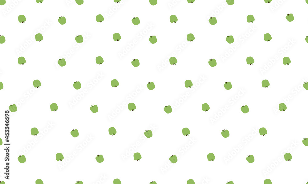 Fruit seamless apple pattern. Pattern for wallpaper, prints, canvas prints.