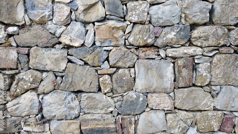 wall made with stones typical of Italy from Liguria to the south to the mountain villages - ancient traditions of hand-made construction by man wall made with stones typical of Italy from Liguria to the south to the mountain villages - ancient traditions of hand-made construction by man