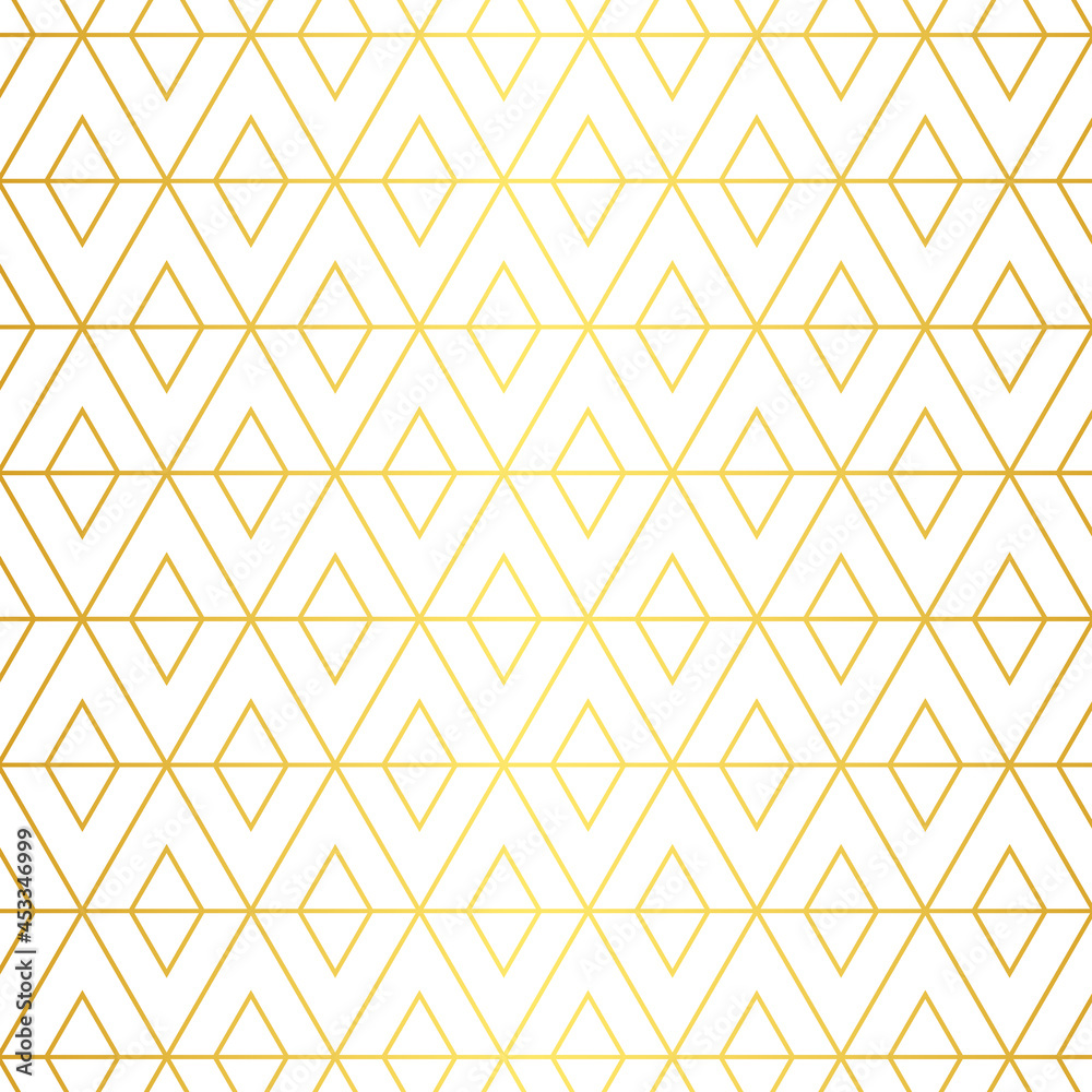 Abstract Vector Golden Line Art Pattern Background Design.