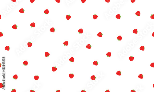 Fruit seamless strawberry pattern. Pattern for wallpaper, prints, canvas prints.