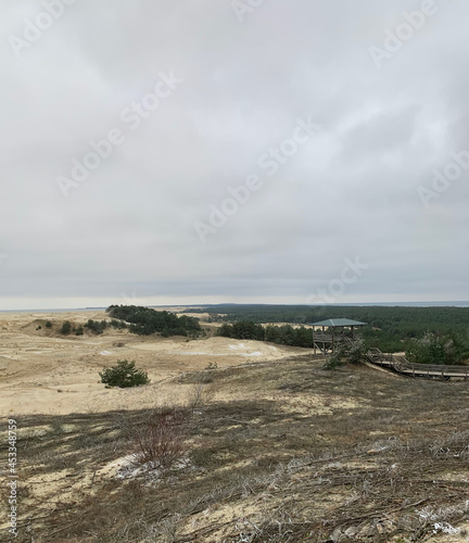 Dunes and wastelands in Curonian Spit
