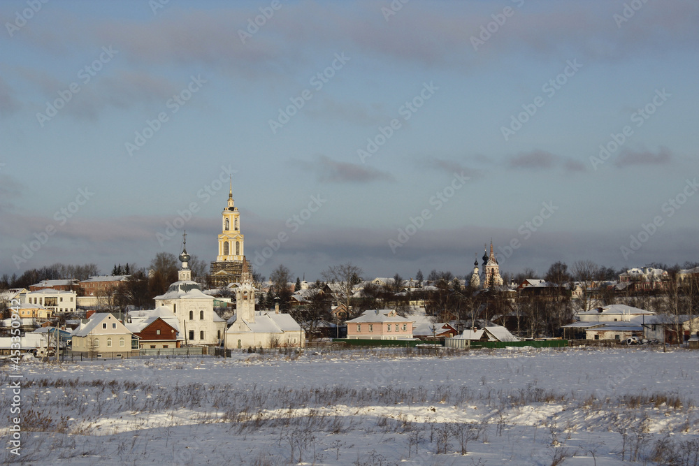 View of the city of Suzdal, Russia