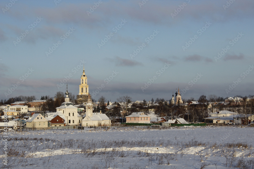Fototapeta premium View of the city of Suzdal, Russia