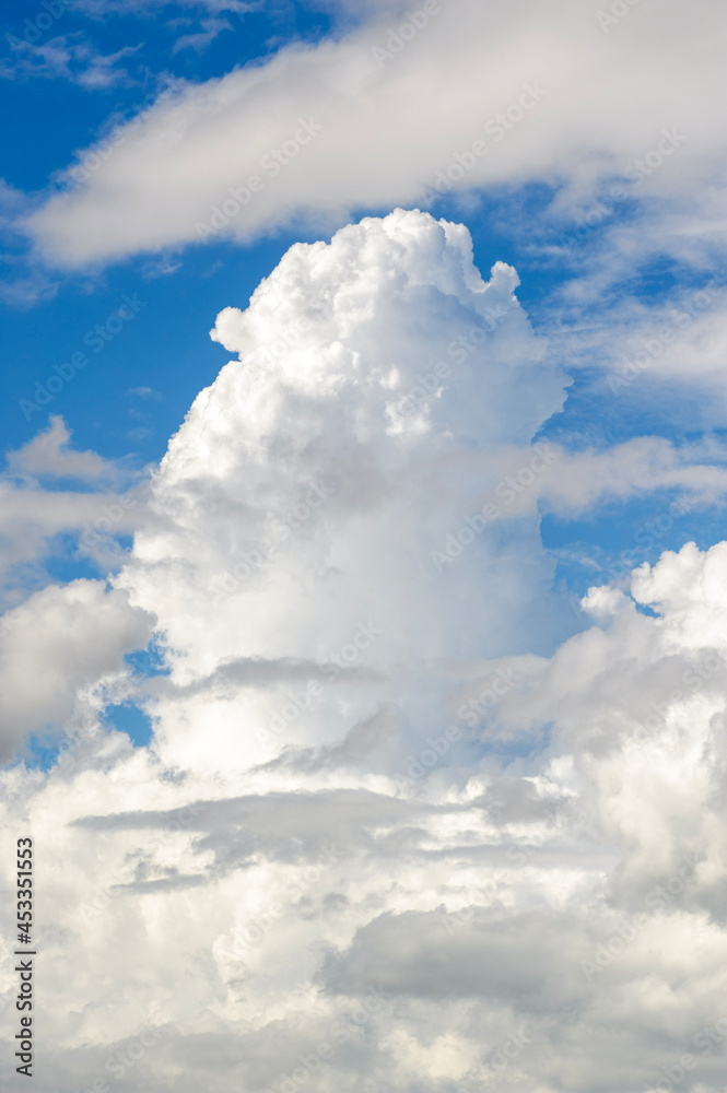 Obraz premium blue sky with clouds