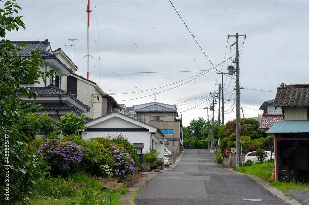 street in the town